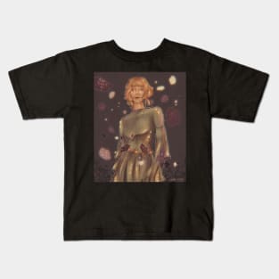 Aurora Aksnes Music Witch Digital Illustration Kids T-Shirt